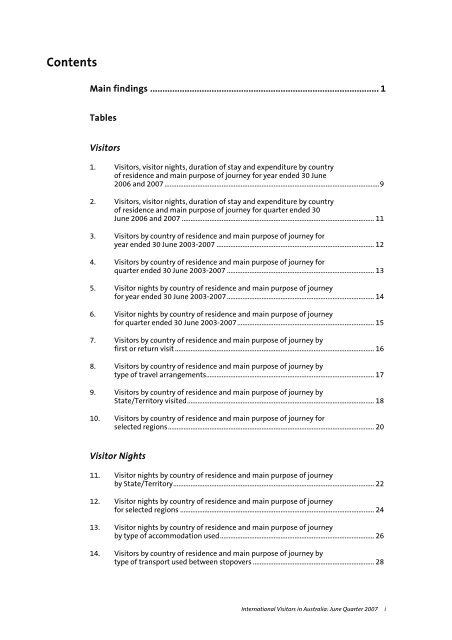 Contents - ATEC Australian Tourism Export Council