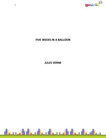 FIVE WEEKS IN A BALLOON JULES VERNE