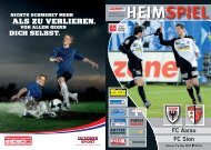 Heimspiel - FC Aarau