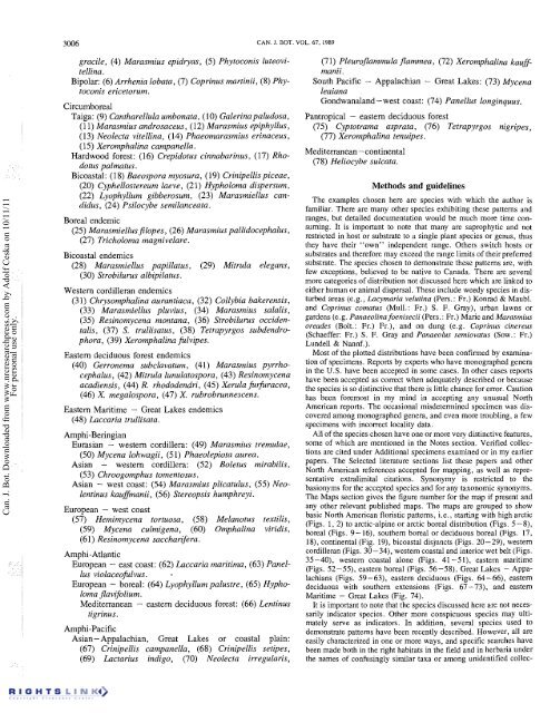 Redhead Fungal Biogeography.pdf - Mushroom Hobby