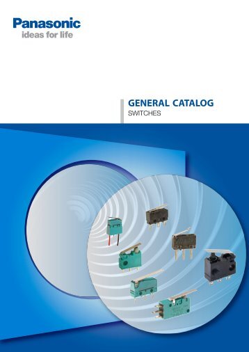 Switches Catalog - Panasonic Electric Works Europe AG