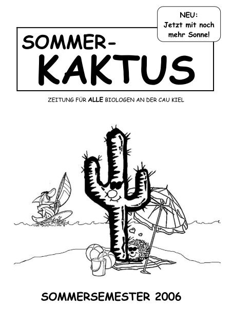 KAKTUS SOMMER- NEU: Jetzt mit noch mehr Sonne! - Fachschaft ...