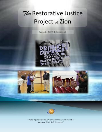 Restorative Justice Project Program Narrative (Zion 2014-2015)