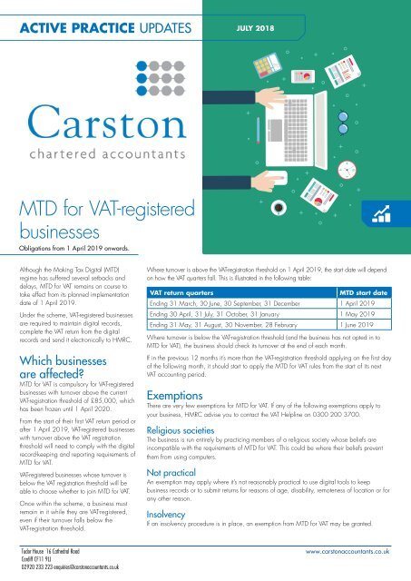 MTD for VAT