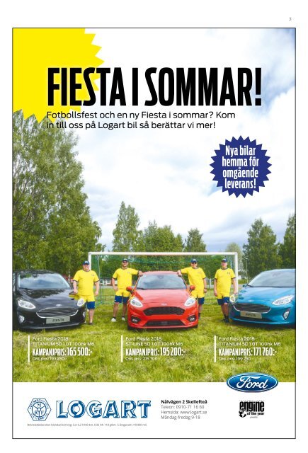 Skellefteå FF Fotbollsmagasin – 2018 #2