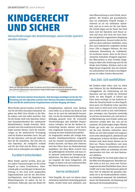 Die Wirtschaft Köln - Ausgabe 03 / 2018