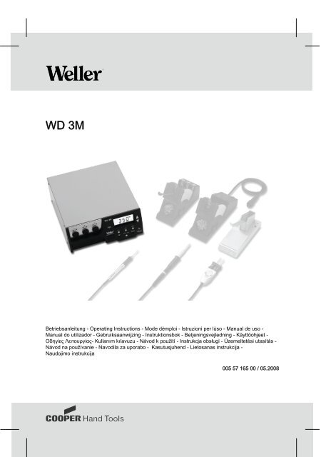 Bedienungsanleitung C-WD3M-VE (pdf, 9MB, deutsch) - PEWA ...