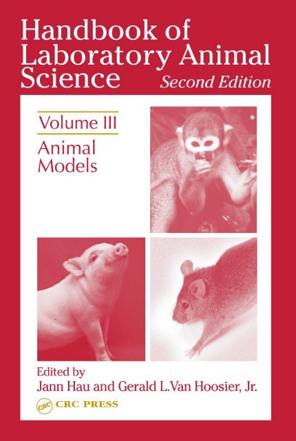 Handbook Of Laboratory Animal Science Second Edition Asochical