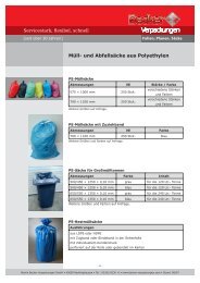 Müll- und Abfallsäcke aus Polyethylen - Becker Verpackungen