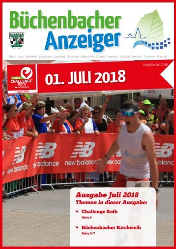 Juli 2018 - Büchenbacher Anzeiger