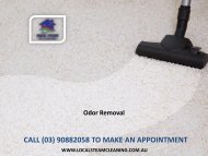 Odor Removal