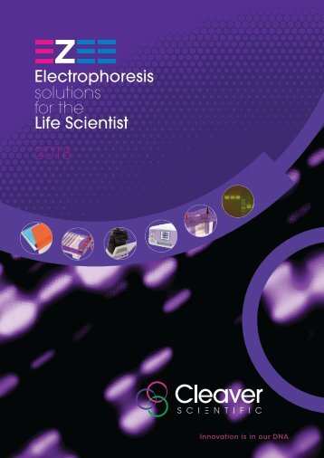 Cleaver Scientific Catalog 2019