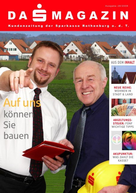 Magazin öffnen - Sparkasse Rothenburg