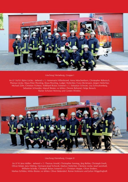 Festzeitschrift 2009 - Feuerwehr Horneburg