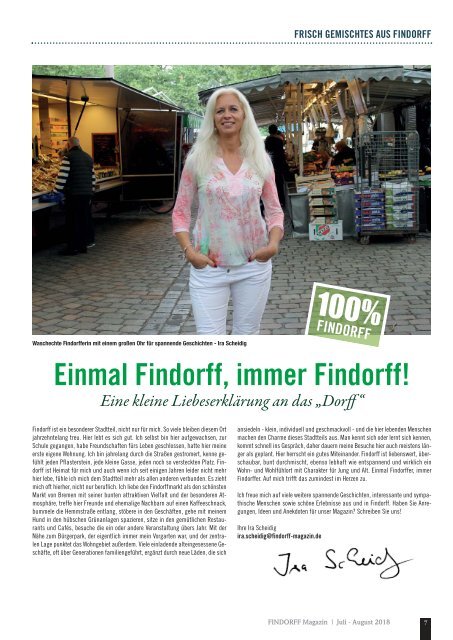 FINDORFF Magazin | Juli-August 2018