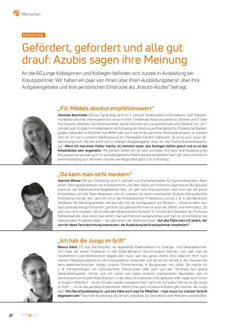 mt 02 2017 der Kreutzpointner Unternehmensgruppe