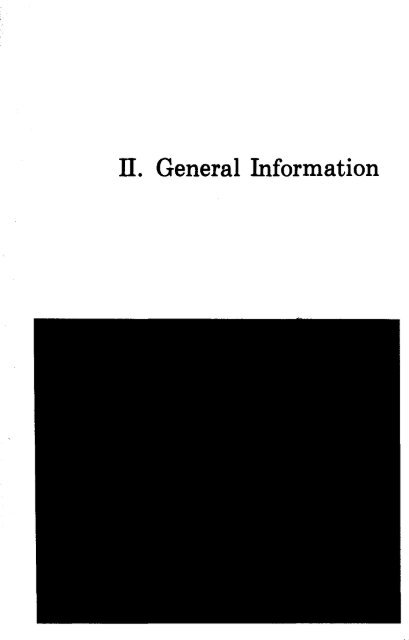 General Information - The University of Texas at San Antonio