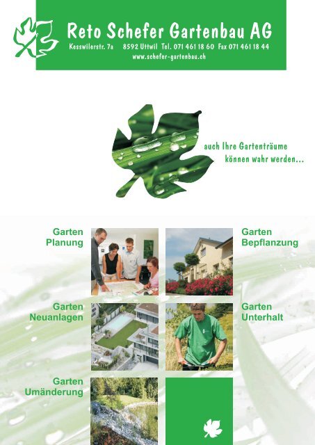 Reto Schefer Gartenbau AG