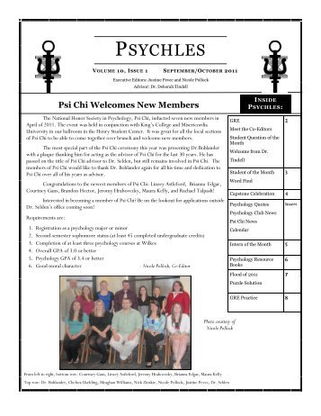 PSYCHLES - Wilkes University