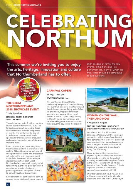 Northumberland News Summer 2018