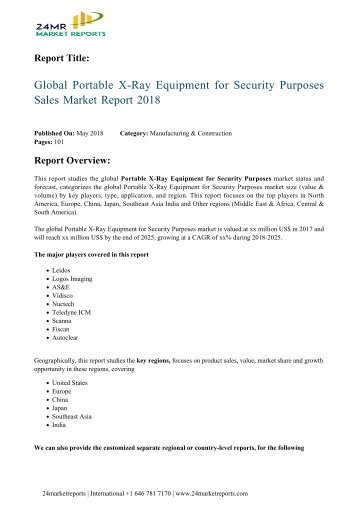 global-portable-x-ray-equipment-for-security-purposes-sales-market-report-2018-24marketreports