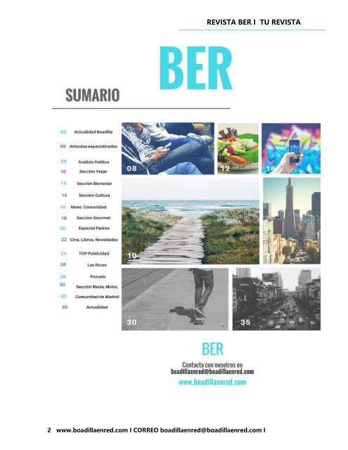 REVISTA BER JULIO-AGOSTO 2018