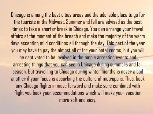 Top 10 low cost Flights from Chicago (ORD) at flightsbird