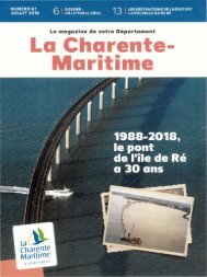 Magazine de la Charente-Maritime-67-Juillet 2018