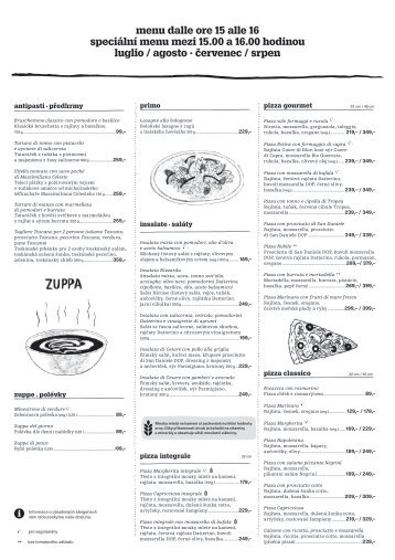 Menu siesta (15-16), červenec-srpen