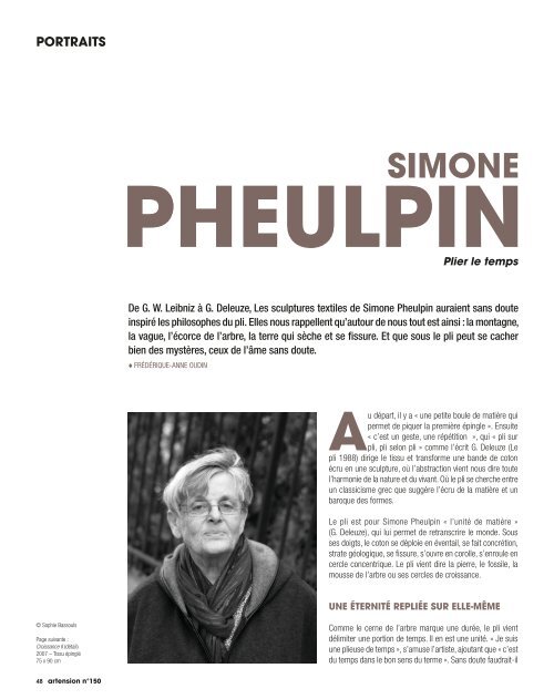 Artension - Simone Pheulpin - Juillet 2018