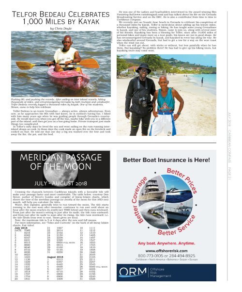 Caribbean Compass Yachting Magazine - July 2018