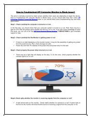 How to Troubleshoot HP Computer Monitor is Blank Issue