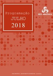 Programação JULHO 18