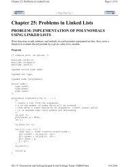 Chapter 25: Problems in Linked Lists - BeKnowledge