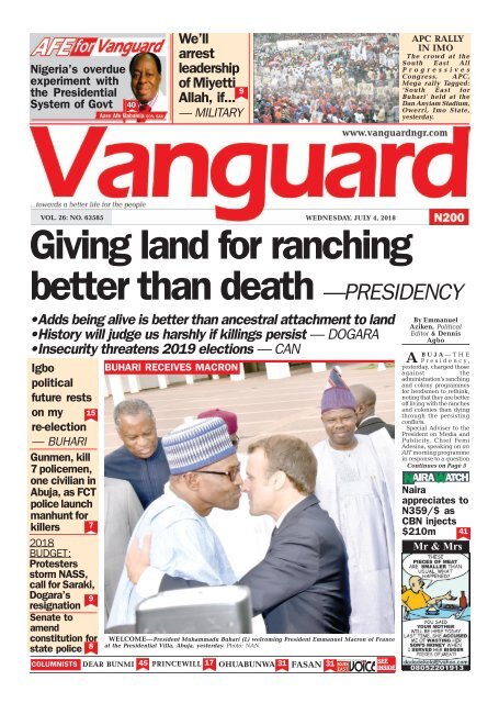 Image result for Nigerians Must Condemn Land Invasion, Kidnapping, Killing, Says Bamidele