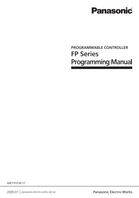 FPWIN-GR Programming Manual