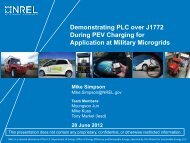 Demonstrating PLC over J1772 During PEV Charging for ...