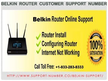 update Driver Belkin Router 1 833 283 8333 Customer Service Support number