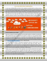 Office 365 Tech Support Number 1-888-964-8356