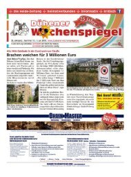 Dubener Wochenspiegel Ausgabe 24 Jahrgang 2019