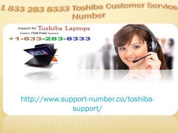 How to Contact Toshiba Customer Care 1833 283 8333  Support Number