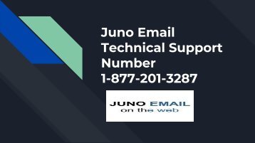 Juno Email Technical Support Number 1-877-201-3287