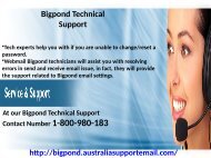 Acquire Solution at Bigpond Technical Support 1-800-980-183|for Forgot Password Issue