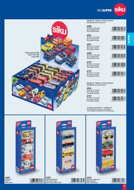 SIKU Katalog 2018