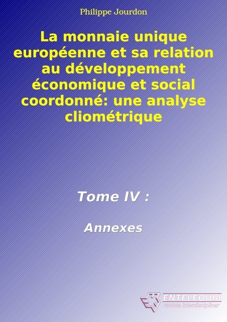 La monnaie unique europeenne et sa relation au ... - Eumed.net