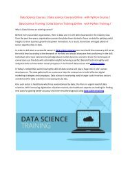 Data-Science-Courses-Training