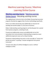 Machine-Learning-Course