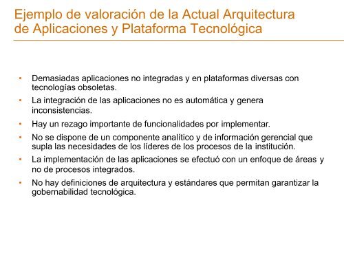 ARQUITECTURA EMPRESARIAL