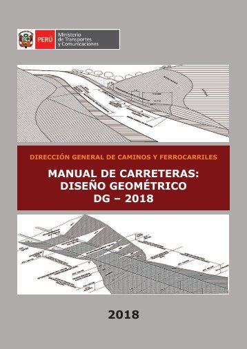 Manual de Carreteras Actualizado - DG-2018