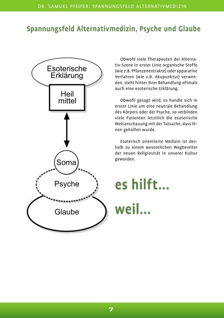 Spannungsfeld Alternativmedizin, Psyche und ... - seminare-ps.net